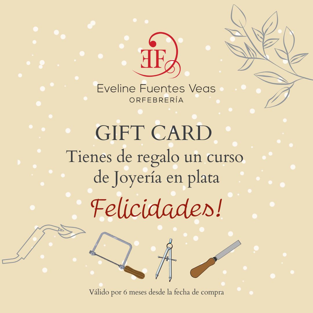 Gift Card Curso de joyería